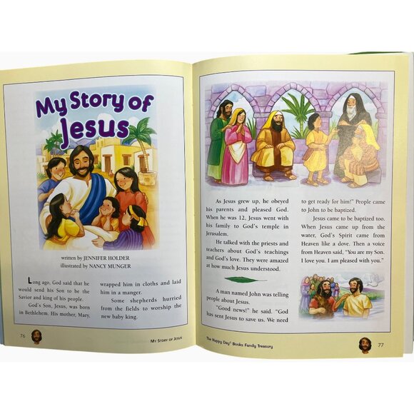 The Happy Day Books Family Treasury 50 Popular Religious Stories - Picture 15 of 16
